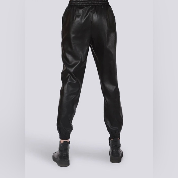 Dex faux leather jogger size s - Picture 2 of 5